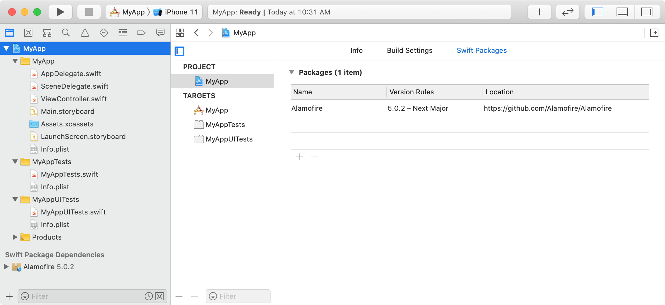 Xcode integration with SwiftPM