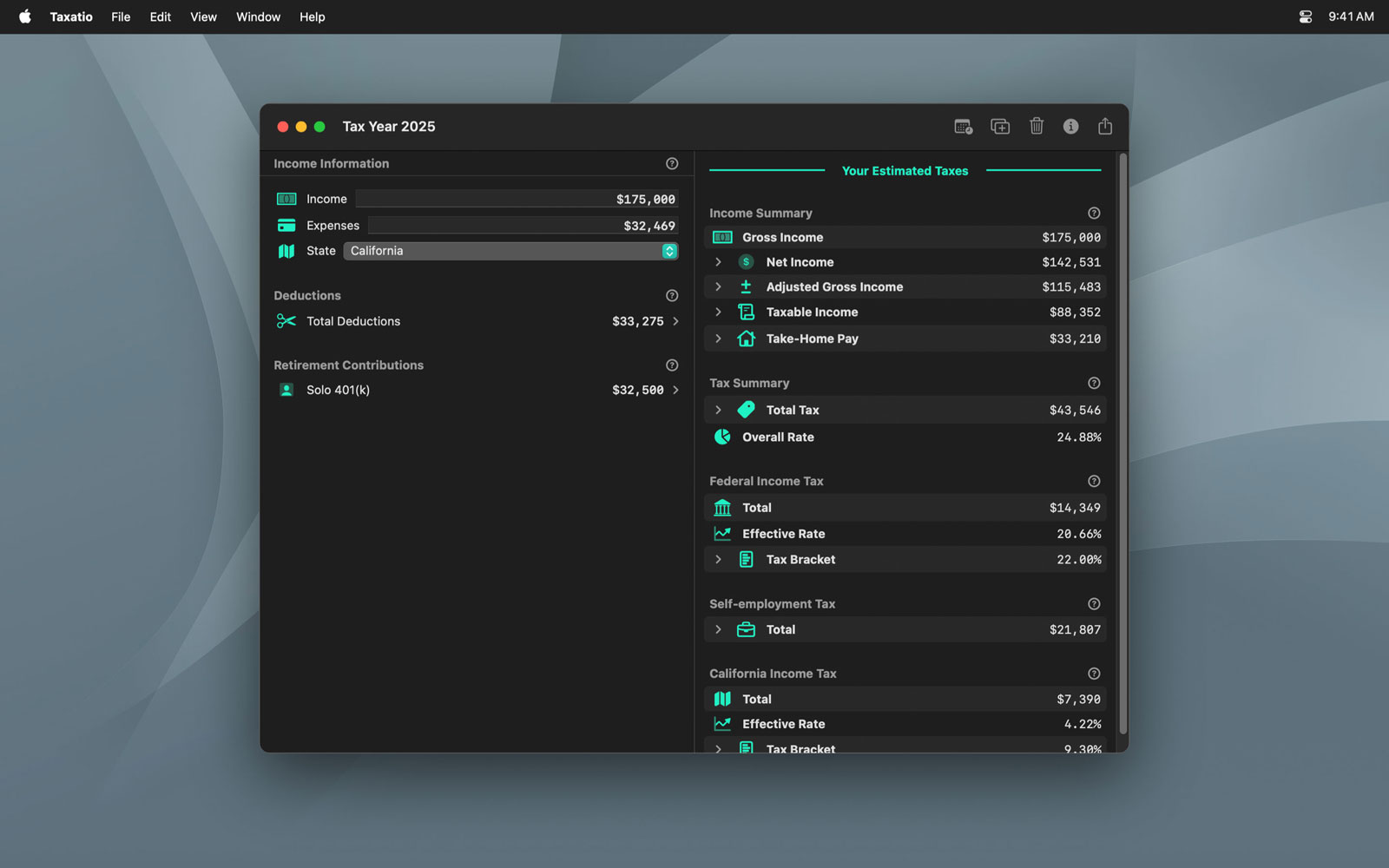 Finished screenshot for Taxatio Finished screenshot for Taxatio