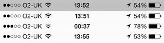 Status bar example 2 Status bar example 2
